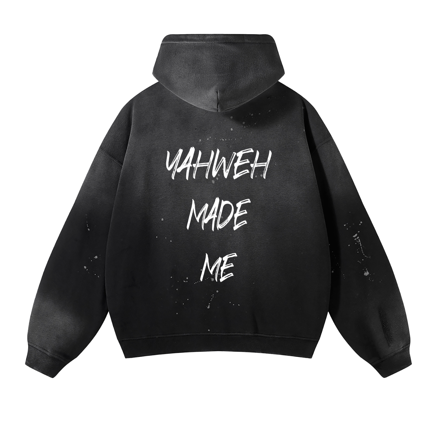 All Glory To God - Vintage Washed Frayed Fleece Hoodie