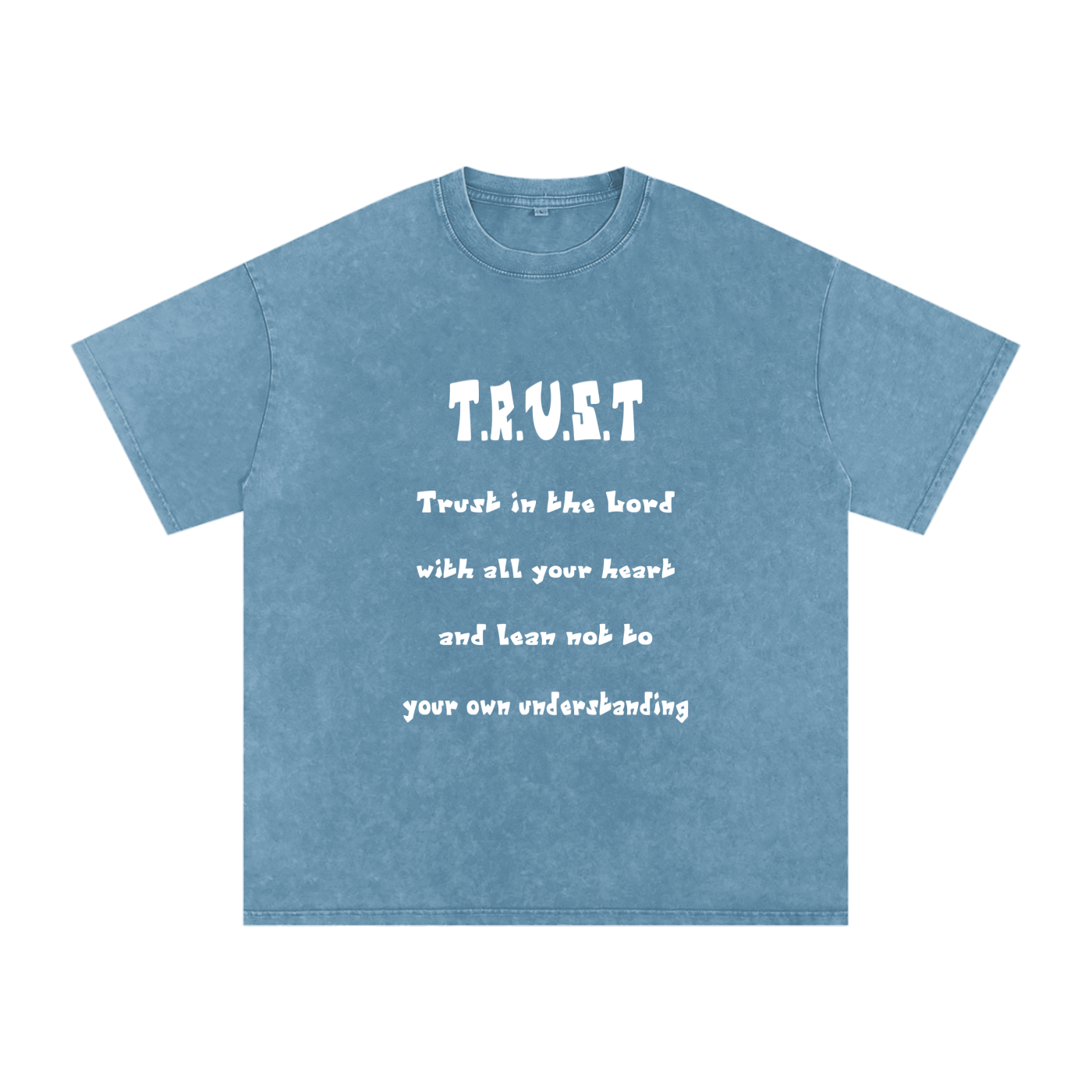 TRUST Oversized Cotton T-Shirt