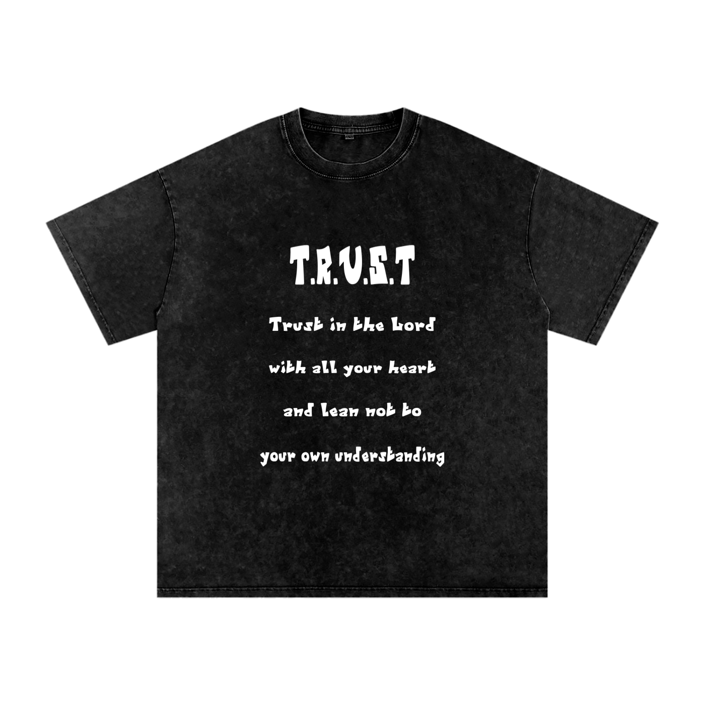 TRUST Oversized Cotton T-Shirt