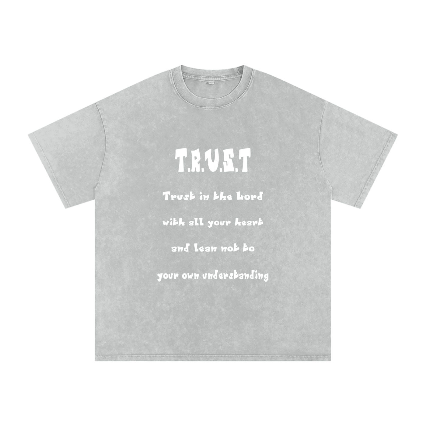TRUST Oversized Cotton T-Shirt
