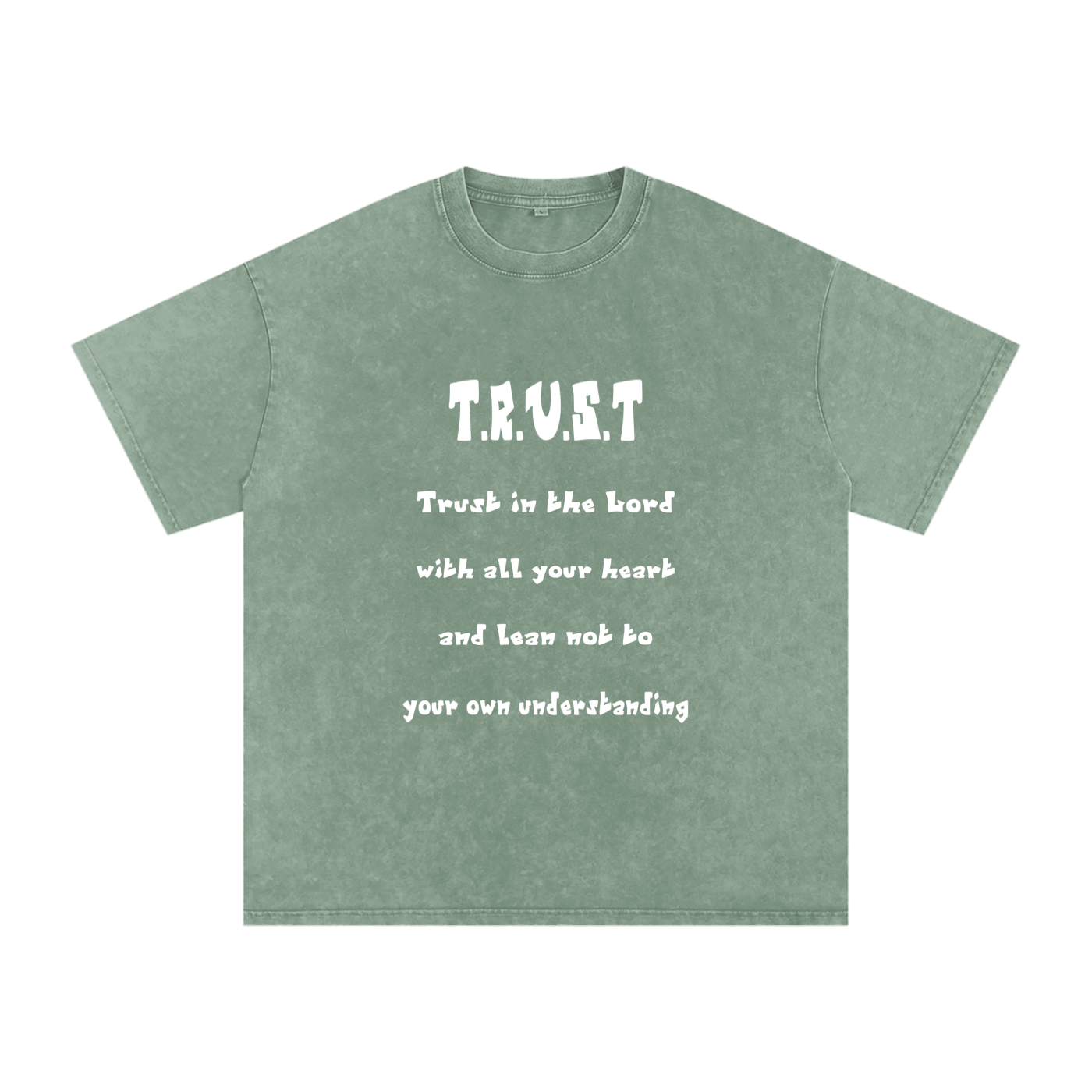 TRUST Oversized Cotton T-Shirt