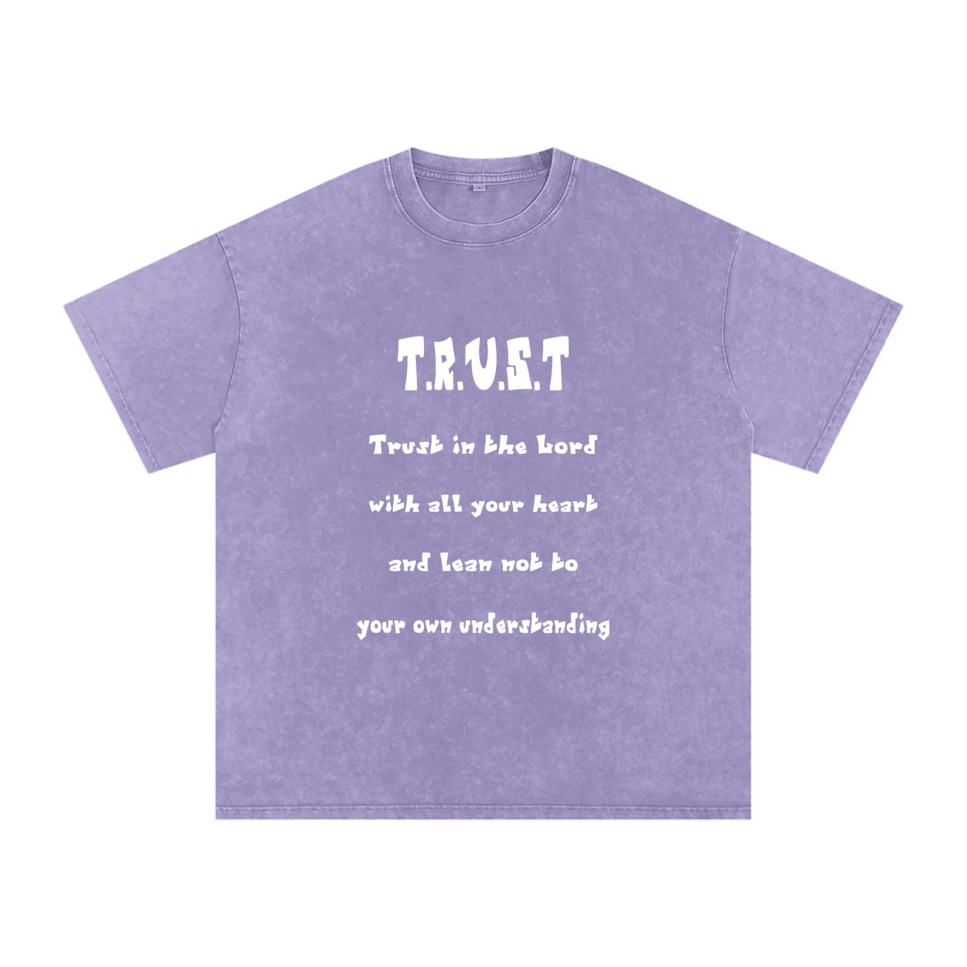 TRUST Oversized Cotton T-Shirt