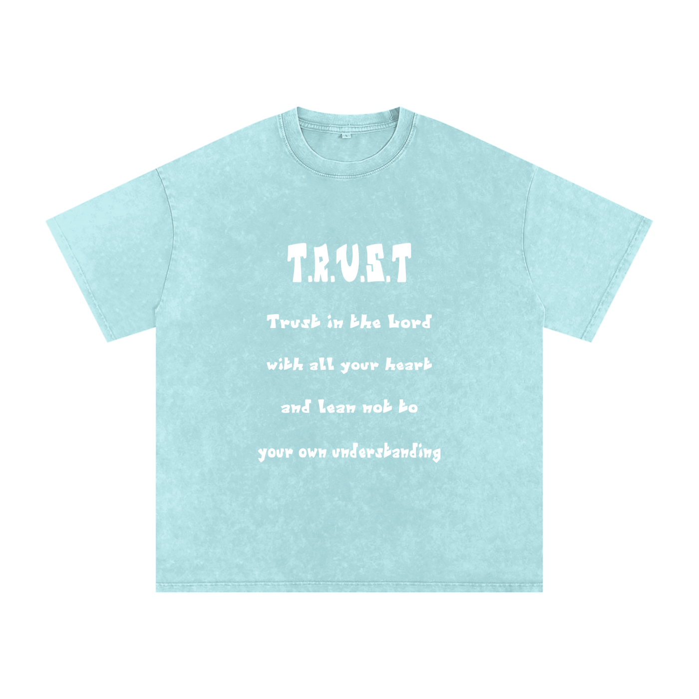 TRUST Oversized Cotton T-Shirt